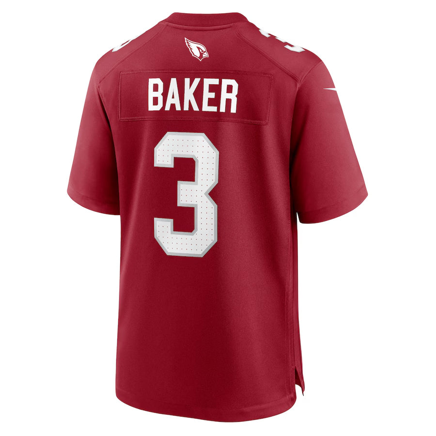 A.Cardinals #3 Budda Baker Player Cardinal Game ROCER Stitched Jerseys