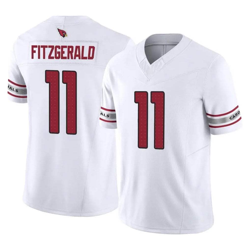 A.Cardinals #11 Larry Fitzgerald Player White Vapor F.U.S.E. Limited Home Game ROCER Stitched Jerseys