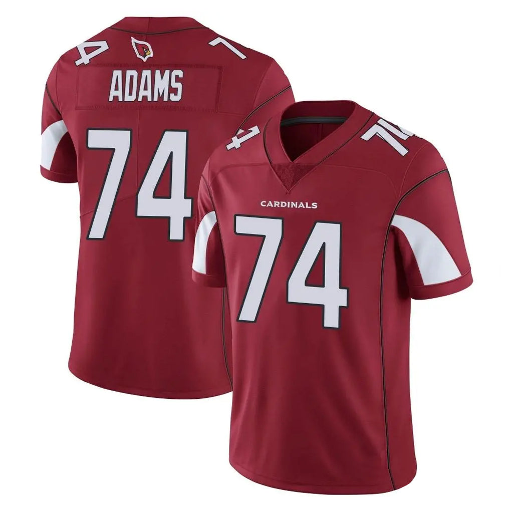 A.Cardinals #74 Isaiah Adams Player Cardinal Vapor Limited Home Game  ROCER Stitched Jerseys
