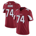 A.Cardinals #74 Isaiah Adams Player Cardinal Vapor Limited Home Game  ROCER Stitched Jerseys