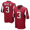A.Falcons #3 Jessie Bates III Player Red Color Vapor Home Game ROCER Stitched Jerseys