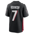 A.Falcons #7 Bijan Robinson Player Black Game Home ROCER Stitched Jerseys