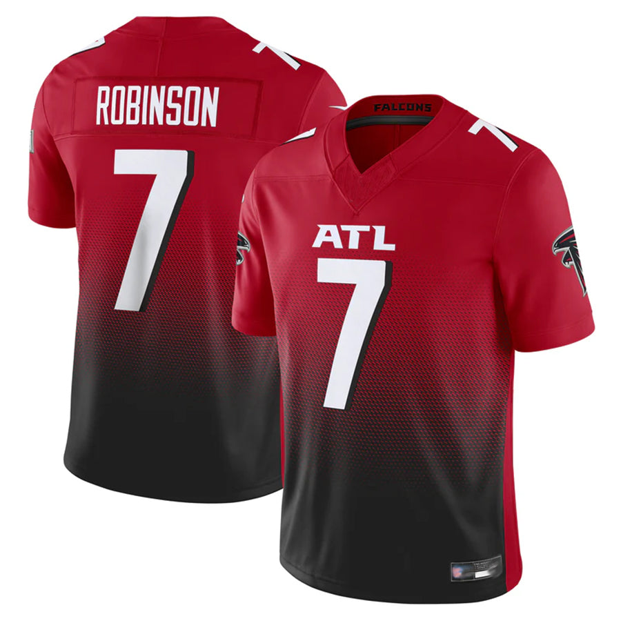 A.Falcons #7 Bijan Robinson Player Red Vapor F.U.S.E. Limited ROCER Stitched Jerseys