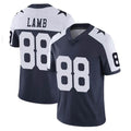 D.Cowboys #88 CeeDee Lamb Player Navy-White Limited Alternate Vapor Untouchable Home Game ROCER Stitched Jerseys