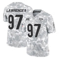 C.Bengals #97 Dexter Lawrence II Player Arctic Camo Salute to Service Limited ROCER Stitched Jerseys