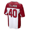 A.Cardinals #40 Pat Tillman Player White Home Game ROCER Stitched Jerseys