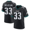 P.Eagles #33 Cooper DeJean Player Black Game Home ROCER Stitched Jerseys