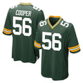 GB.Packers #56 Edgerrin Cooper Player Green Home Game ROCER Stitched Jerseys