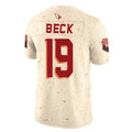 A.Cardinals #19 Carson Beck Player Cream Rivalries Collection Vapor Limited Home Game ROCER Stitched Jerseys