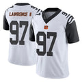 C.Bengals #97 Dexter Lawrence II Player White Color Rush Vapor Untouchable Limted Home Game ROCER Stitched Jerseys
