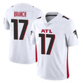 A.Falcons #17 Zachariah Branch Player White Vapor Untouchable Limited Home Game ROCER Stitched Jerseys