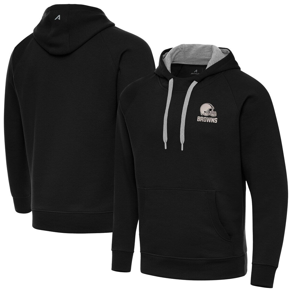 C.Browns ## Browns Blank Player Black Brushed Carbon Pullover Hoodie Limited ROCER Stitched Jerseys