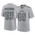 P.Eagles #69 Landon Dickerson Player Gray Atmosphere Fashion Home Game ROCER Stitched Jerseys
