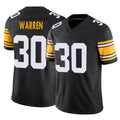 P.Steelers #30 Jaylen Warren Player Black Limited Alternate Vapor F.U.S.E. Home Game ROCER Stitched Jerseys