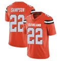 C.Browns #22 Dylan Sampson Player Orange Alternate Vapor Untouchable Limited Home Game ROCER Stitched Jerseys
