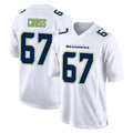 S.Seahawks #67 Charles Cross Player White Tundra Fashion Home Game ROCER Stitched Jerseys