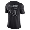 A.Cardinals #40 Pat Tillman Player Black RFLCTV Limited ROCER Stitched Jerseys