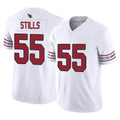 A.Cardinals #55 Dante Stills Player White Vapor F.U.S.E. Limited Home Game ROCER Stitched Jerseys