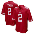 SF.49ers #2 Deommodore Lenoir Player Red Home Game ROCER Stitched Jerseys