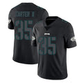 P.Eagles #35 Michael Carter II Player Limited Black Impact Home Game ROCER Stitched Jerseys