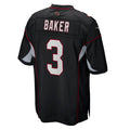 A.Cardinals #3 Budda Baker Player Black Alternate Game ROCER Stitched Jerseys