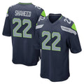 S.Seahawks #22 Rashid Shaheed Player Navy Home Game ROCER Stitched Jerseys
