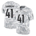 D.Broncos #41 Drew Sanders Player Arctic Camo Salute To Service Limited Ddoa Stitched Jerseys