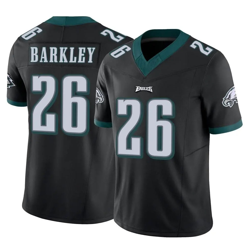 P.Eagles #26 Saquon Barkley Player Black Limited Vapor F.U.S.E. Home Game ROCER Stitched Jerseys
