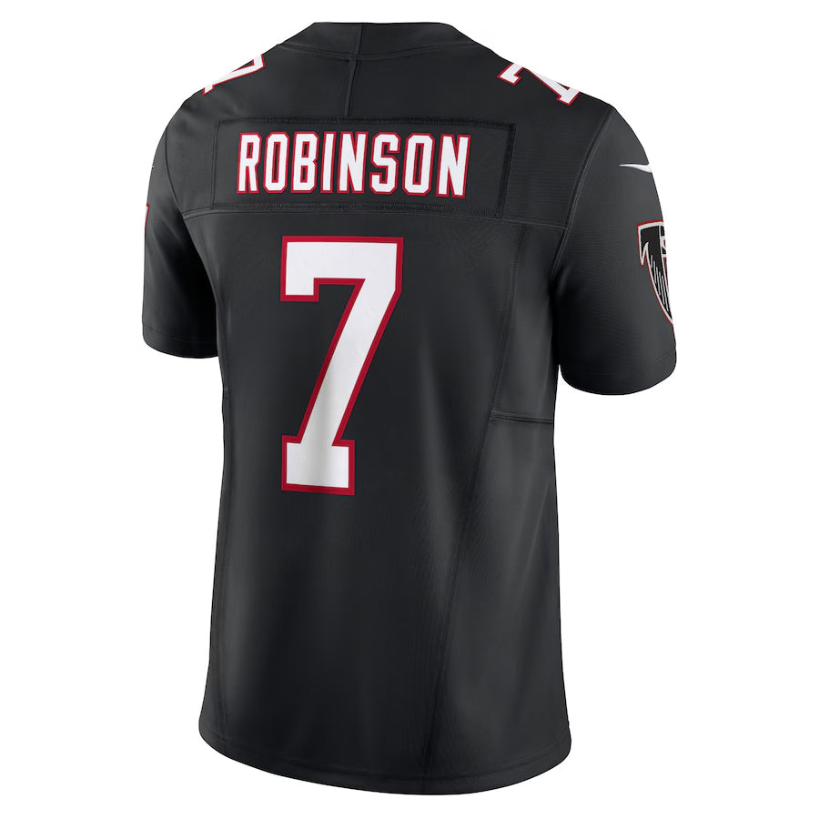 A.Falcons #7 Bijan Robinson Player Black Alternate Vapor F.U.S.E. Limited ROCER Stitched Jerseys