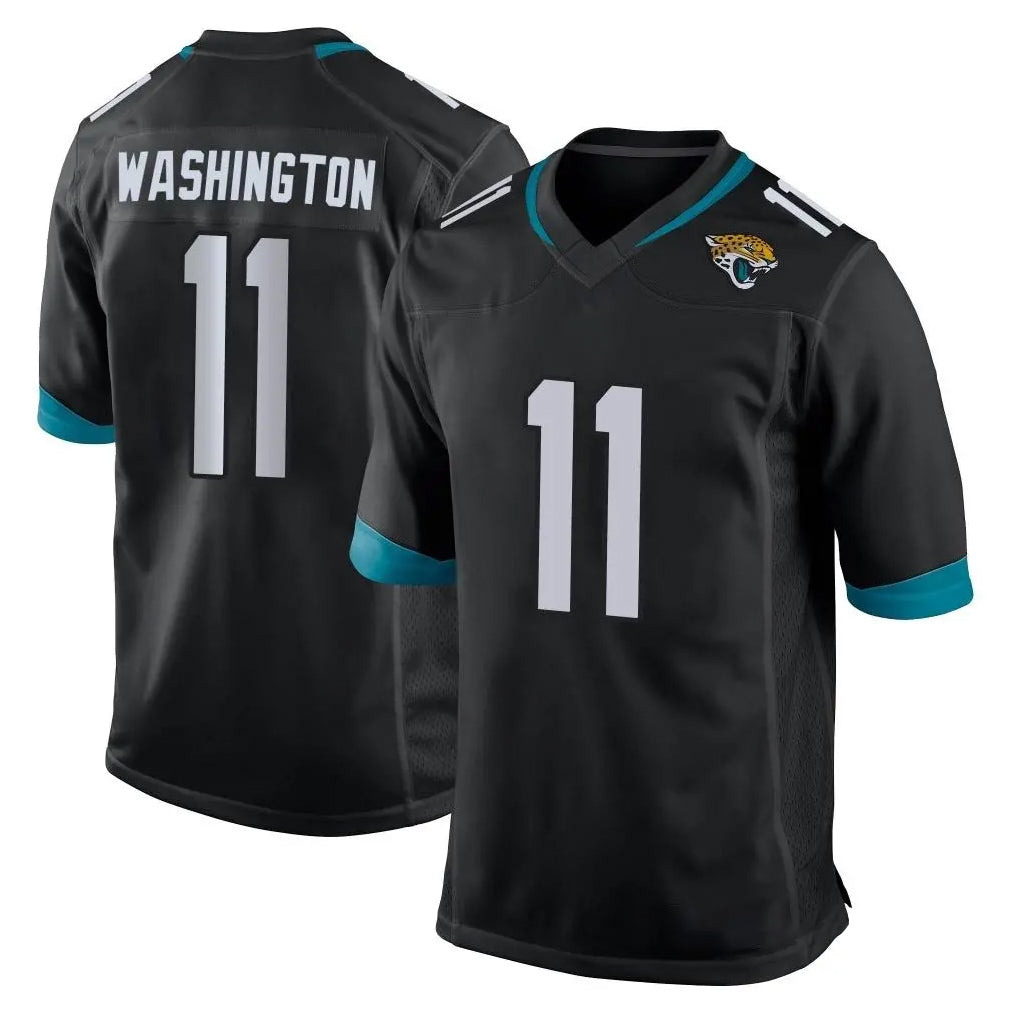 J.Jaguars #11 Parker Washington Player Black Home Game ROCER Stitched Jerseys