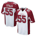 A.Cardinals #55 Dante Stills Player White Cardinal Home Game ROCER Stitched Jerseys