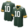 GB.Packers #10 Jordan Love Player Green Home Game ROCER Stitched Jerseys