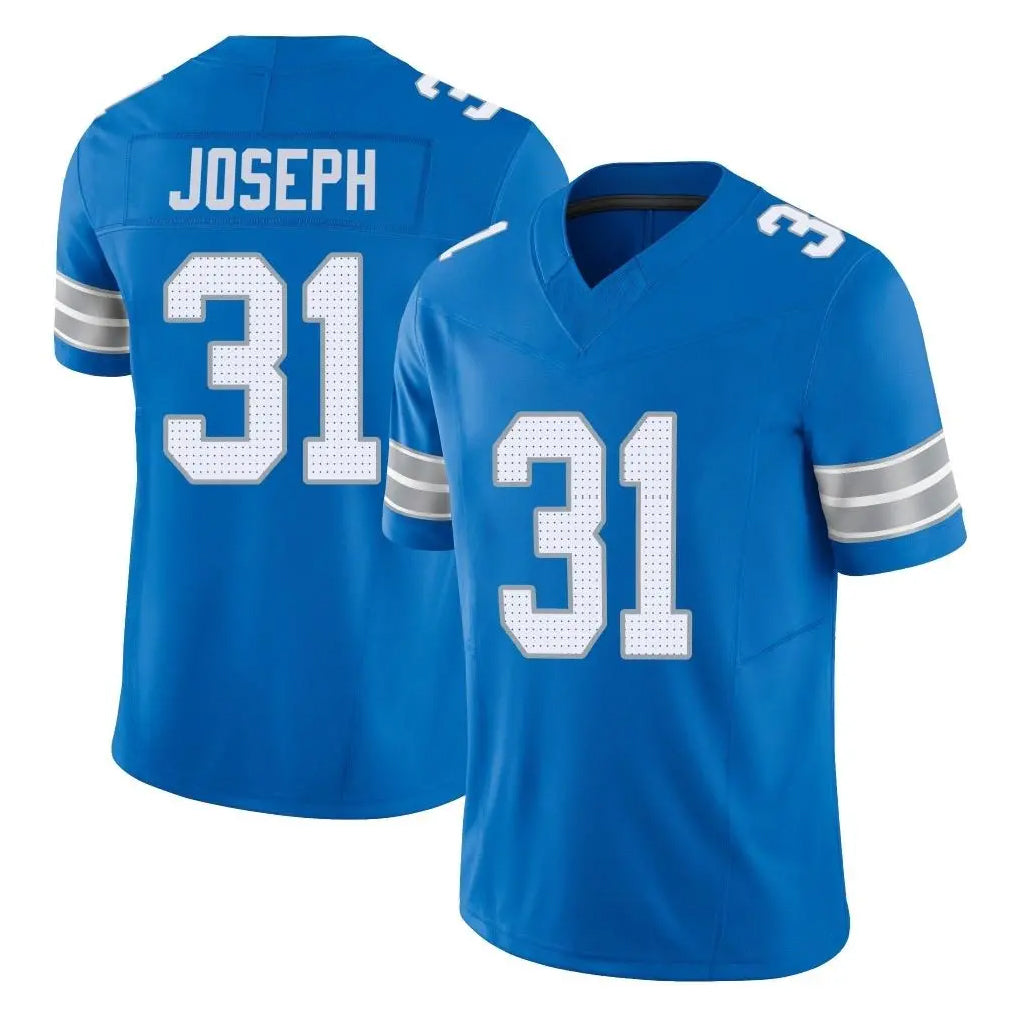 D.Lions #31 Kerby Joseph Player Blue Limited Vapor F.U.S.E. Alternate Home Game ROCER Stitched Jerseys