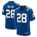 IN.Colts #28 Jonathan Taylor Player Royal Alternate Indiana Nights Home Game ROCER Stitched Jerseys