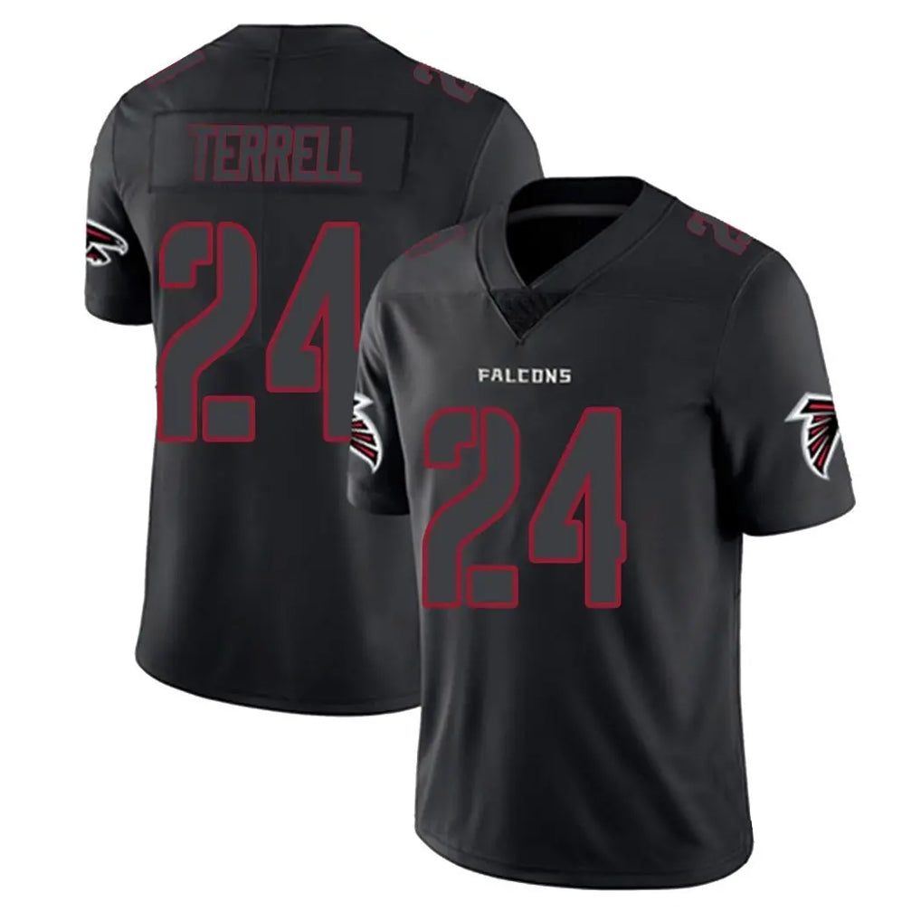 A.Falcons #24 A.J. Terrell Jr. Player Black Impact Limited Game ROCER Stitched Jerseys