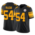 P.Steelers #54 Zach Frazier Player Black Limited 2nd Alternate Vapor F.U.S.E. Home Game ROCER Stitched Jerseys