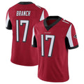 A.Falcons #17 Zachariah Branch Player Red Color Vapor Untouchable Limited Home Game ROCER Stitched Jerseys