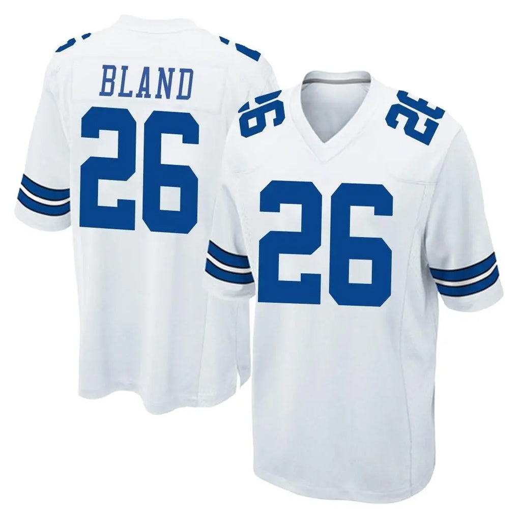 D.Cowboys #26 DaRon Bland Player White Home Game ROCER Stitched Jerseys