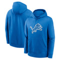 D.Lions ## Lions Blank Player Blue Pullover Hoodies Limited ROCER Stitched Jerseys