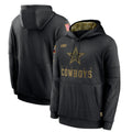 D.Cowboys ## Cowboys Blank Player Black Salute to Service Pullover Hoodies Limited ROCER Stitched Jerseys