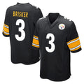 P.Steelers #3 Jaquan Brisker Player Black Home Game ROCER Stitched Jerseys