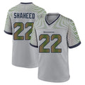 S.Seahawks #22 Rashid Shaheed Player Grey 2025 Rivalries Collection Home Game ROCER Stitched Jerseys