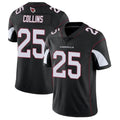A.Cardinals #25 Zaven Collins Player Black Vapor Limited Home Game ROCER Stitched Jerseys