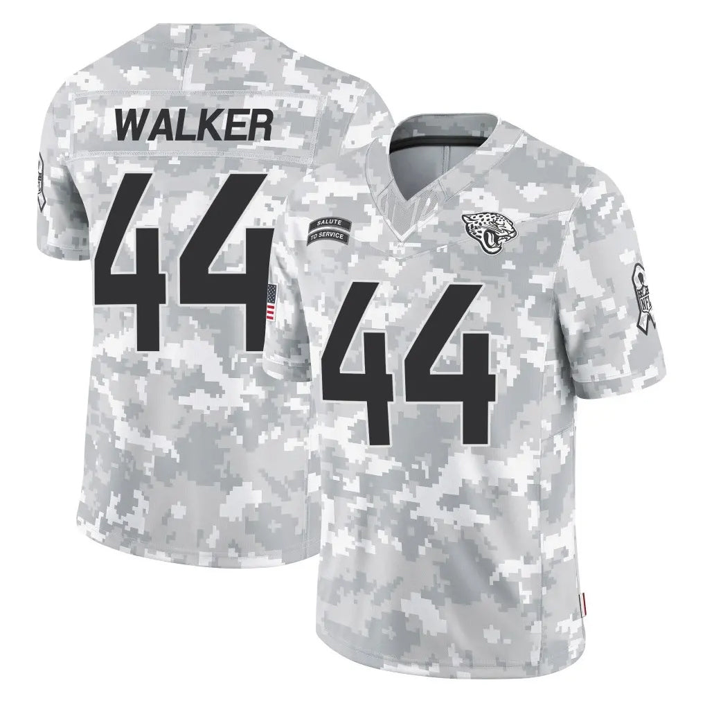 J.Jaguars #44 Travon Walker Player Arctic Camo Salute To Service Limited Game ROCER Stitched Jerseys