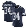 D.Cowboys #34 Jalen Thompson Player Navy Vapor Untouchable Limited Home Game ROCER Stitched Jerseys