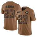 J.Jaguars #23 Foyesade Oluokun Player Brown Salute To Service Limited ROCER Stitched Jerseys