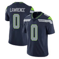 S.Seahawks #0 DeMarcus Lawrence Player Navy Limited Vapor Untouchable Home Game ROCER Stitched Jerseys