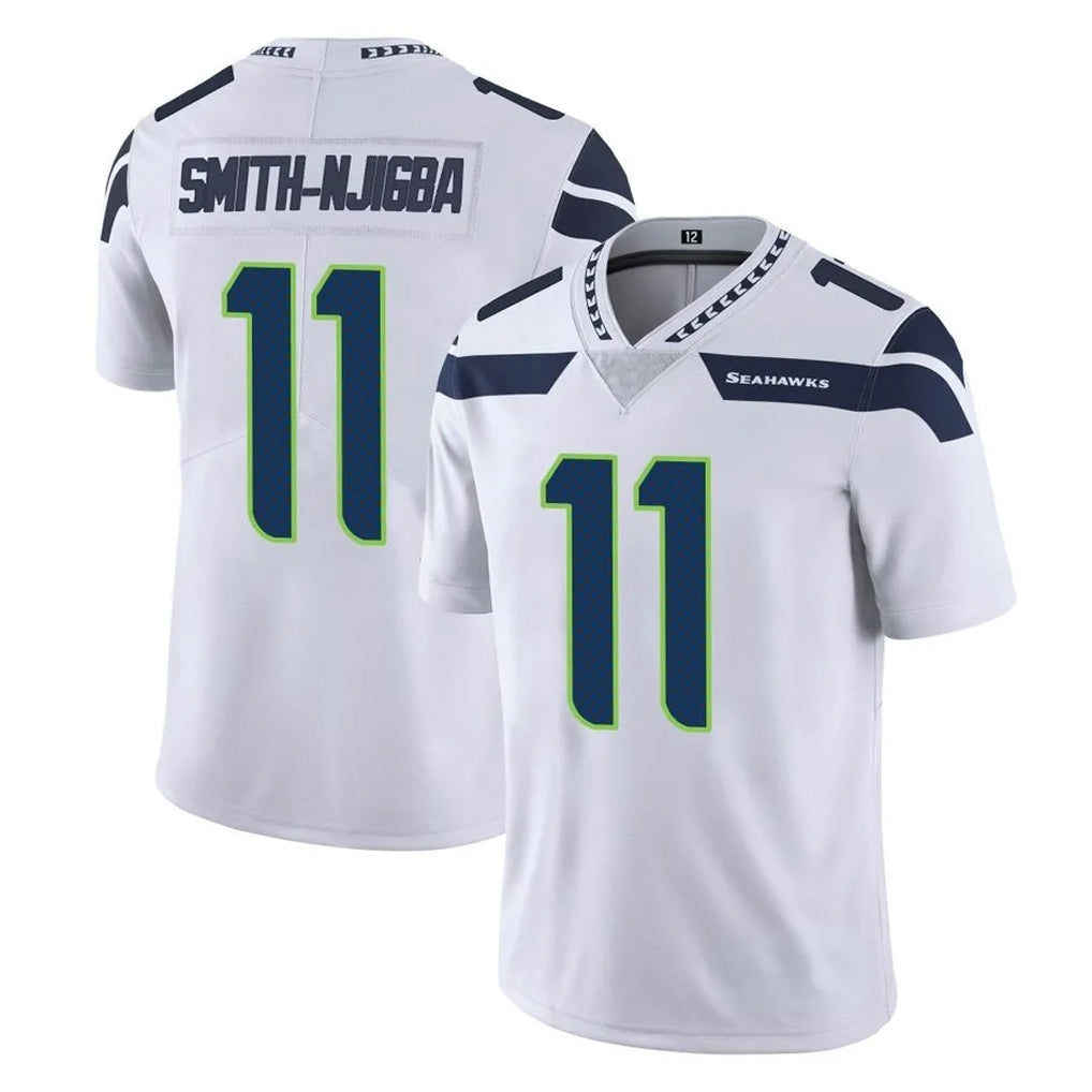 S.Seahawks #11 Jaxon Smith-Njigba Player White Limited Vapor Untouchable Home Game ROCER Stitched Jerseys