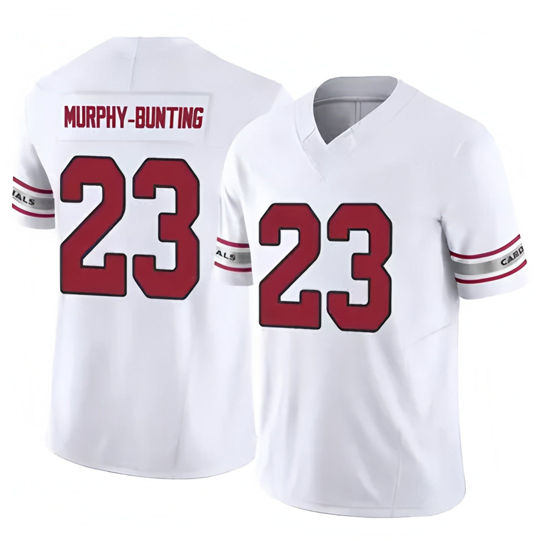 A.Cardinals #23 Sean Murphy-Bunting Player White Limited Home Game ROCER Stitched Jerseys