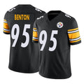 P.Steelers #95 Keeanu Benton Player Black Limited Vapor F.U.S.E. Home Game ROCER Stitched Jerseys